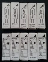 Halogen capsule lamp GY6.35 12V 25W -10 Stuks