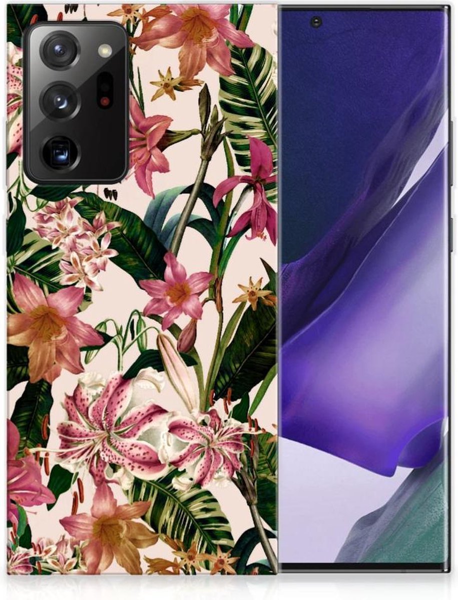 Samsung Galaxy Note20 Ultra TPU Case Flowers