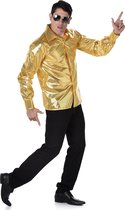 REDSUN - KARNIVAL COSTUMES - Gouden disco blouse voor mannen - XL