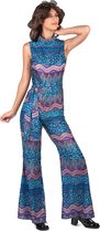 MODAT - Blauw jaren 70 kostuum voor dames - L