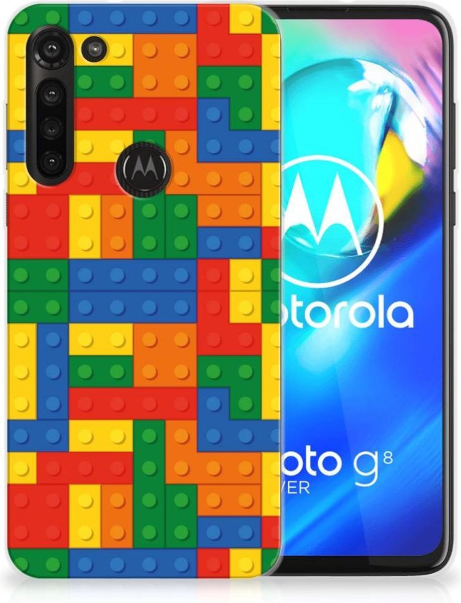 Motorola Moto G8 Power TPU bumper Blokken