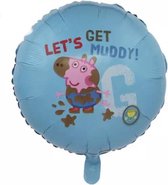 George-PeppaPig-Let's-Get-Muddy-18-inch-Folie-Ballon