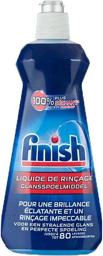 Finish zout vaatwaszout 3 kg + Finish glansspoelmiddel 3 stuks
