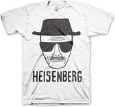 Breaking Bad Dames Tshirt -XL- Heisenberg Sketch Wit