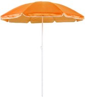 Parasol - Strand Parasol - 180 CM - Verstelbaar - Inclusief Draagtas - Oranje - Rheme