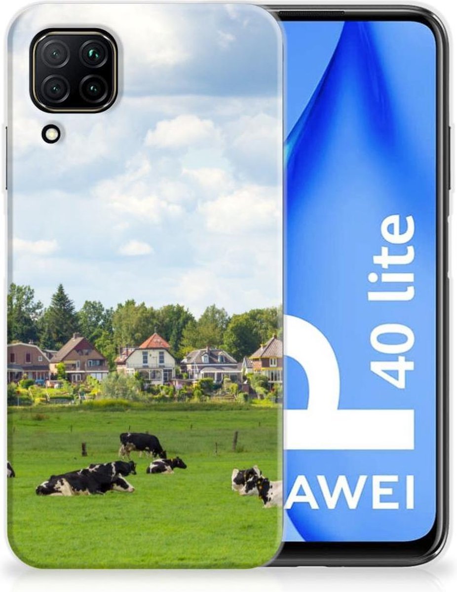 Huawei P40 Lite TPU Hoesje Koeien