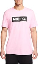 Nike T-shirt - Mannen - roze,wart,wit