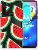 Telefoon Hoesje Motorola Moto G8 Power Hoesje Bumper Doorzichtig Watermelons