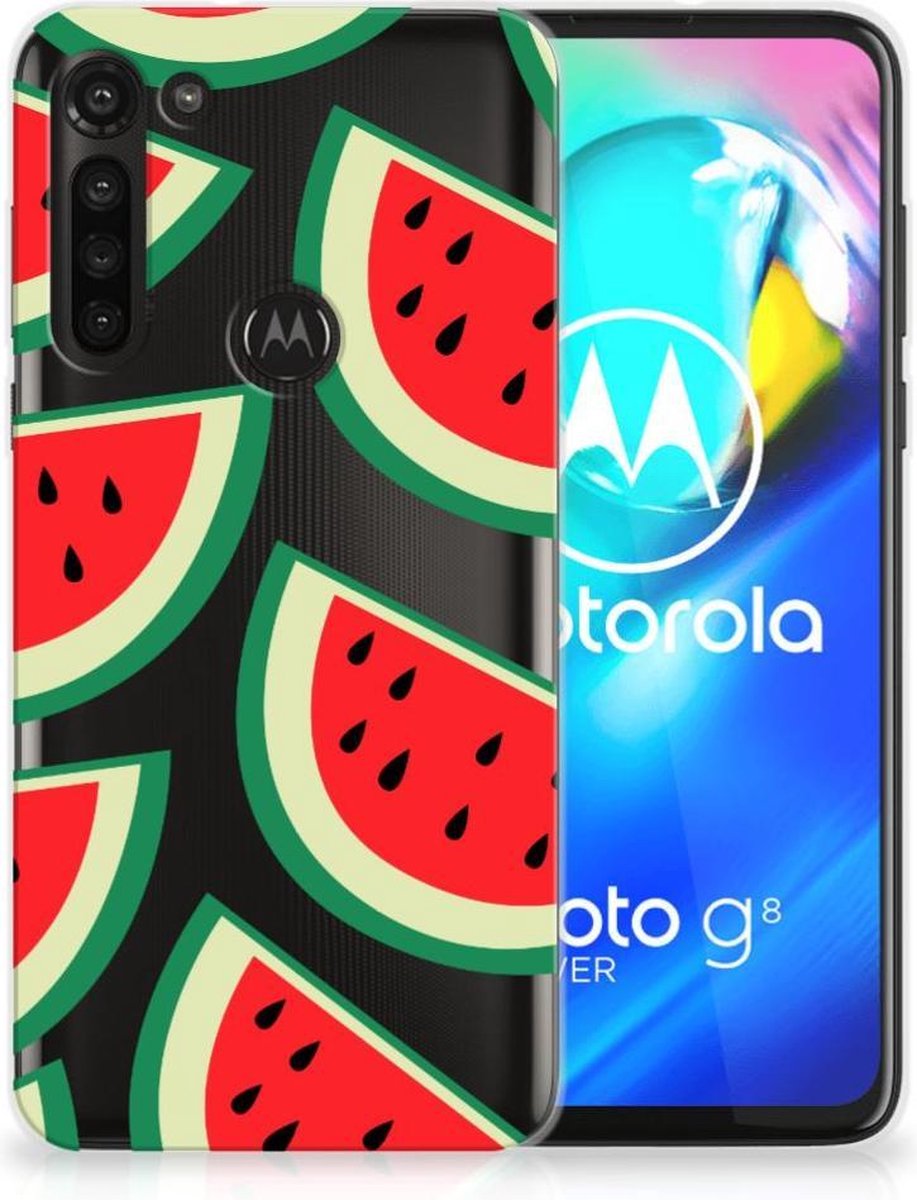 Motorola Moto G8 Power Siliconen Case Watermelons