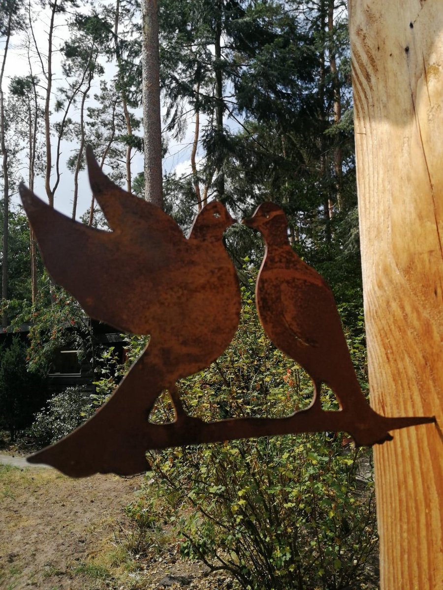 Cintre d'arbre en métal Spike de jardin - Décoration de jardin en métal  Animal 