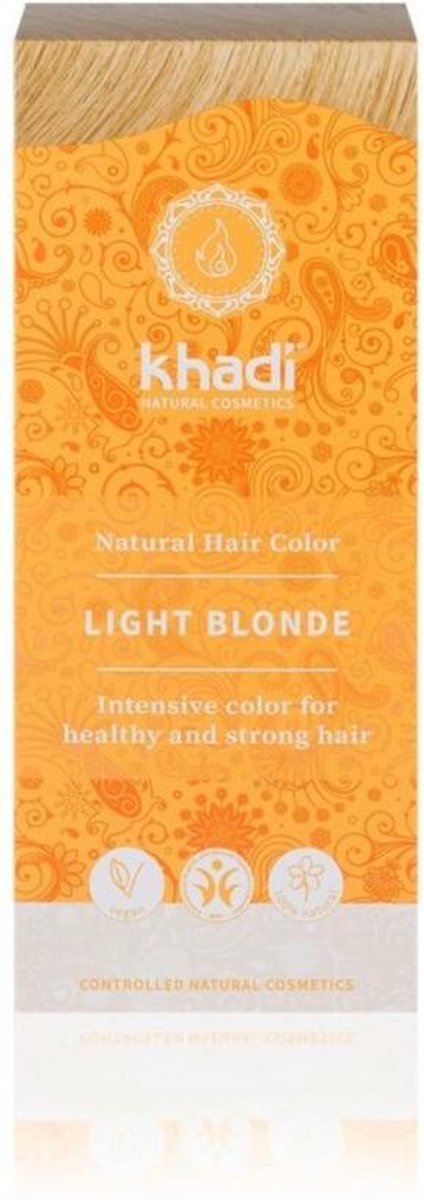 Khadi Haarkleuring Light Blond 100 gram