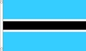 Vlag Botswana 90x150