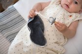 Koeka Speendoekje Runa teddy - dark grey