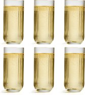 Libbey longdrinkglas The Gats – 360 ml / 36 cl - 6 stuks - vaatwasserbestendig - uniek design - hoge kwaliteit