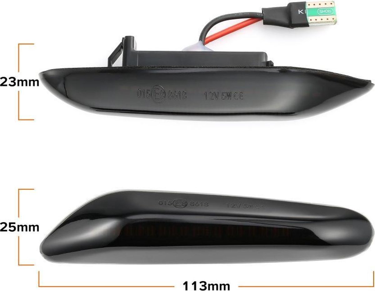 Sequentiële LED zijknipperlichten voor BMW Serie 5 (E60 61