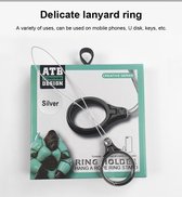 Ring Houder Touwtje Rose Gold
