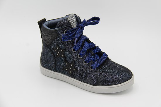 Twins enkelhoge sneaker blauw- breedte 5- maat 21 | bol.com