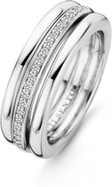 TI SENTO - Milano Ring 12146ZI - gerhodineerd zilver