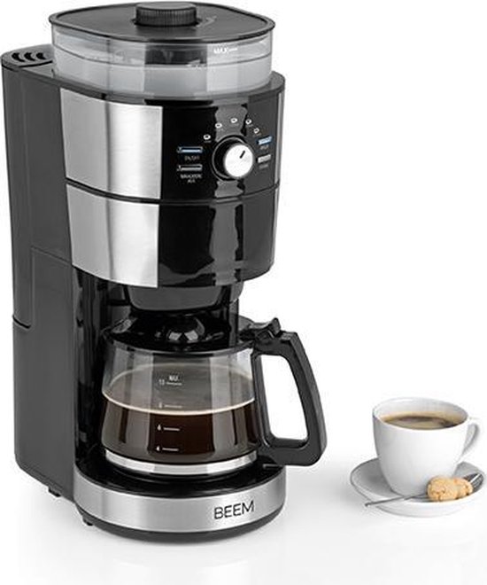 Voorbeeld Fraude voorkant BEEM Fresh-Aroma-Intense Koffiezetapparaat, voor bonen en filterkoffie –  met... | bol.com
