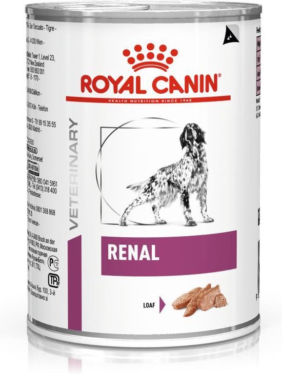 terugtrekken Geliefde landinwaarts Royal Canin Renal - Hondenvoer - 12 x 410 g | bol.com