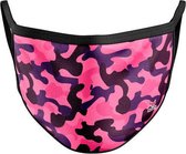 Pink Camouflage adult reusable mask