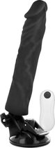 BASECOCK | Basecock Realistic Vibrator Remote Control Black 21 Cm