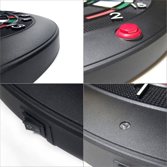 Granboard Elektronisch Dartbord 3s 60 Cm Groen/rood 4-delig - Granboard