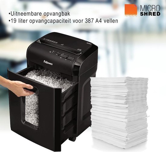 Powershred 10M Déchiqueteuse Papier - Fournitures de bureau 