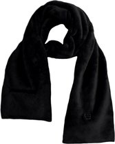 Verwarmde sjaal zwart