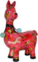Pomme Pidou Spaarpot Lama Pedro - Roze met lama
