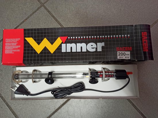Sacem Winner 200 Watt Aquarium Verwarming