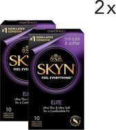 SKYN Elite latexvrije condooms | 2x 10 stuks