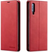 Huawei P30 Lite Telefoonhoesje | Hoogwaardig Leren Bookcase | Portemonnee | Rood