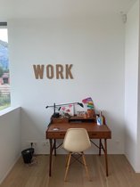 Prikbord letters - kurk - werkplek - plakletters - thuiswerken - prikbord - alfabet - vegan - duurzaam