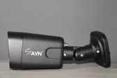 Sayn Model 4 Zwart - Buiten - Binnen - 2560P - 5MP - Super HD - WiFi - 15fps - Sony sensor - IP beveiligingscamera - Bewegingsdetectie - geluidsdetectie - Bewakingscamera - Nachtzi