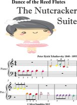 Dance of the Reed Flutes the Nutcracker Suite Beginner Piano Sheet Music with Colored Notes