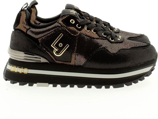 Liu Jo Wonder Maxi 01 sneaker - zwart / combi, ,40 / 6.5 | bol.com