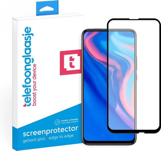 Telefoonglaasje Screenprotectors - Geschikt voor Huawei P Smart Z - Volledig Dekkend - Gehard Glas Screenprotector - Geschikt voor Huawei P Smart Z - Beschermglas