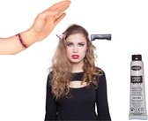 Halloween set - Tiara Mes, Liquid Latex en een snijwond in de arm - 3 Pack