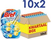 Bref Perfume Change Toiletblok - Oceaan Citrus - WC Blok Voordeelverpakking - 10 x 2 stuks