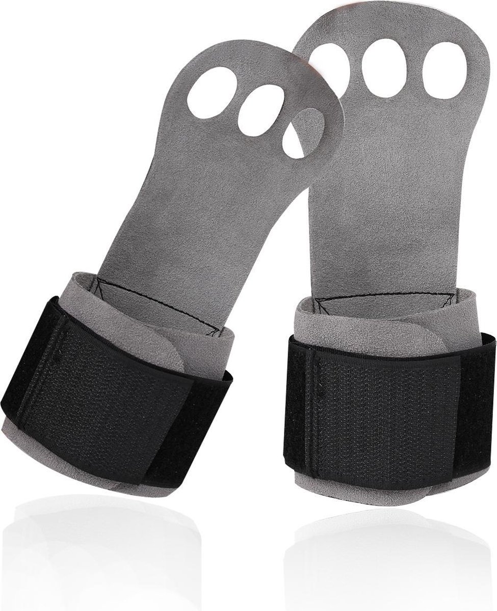 ProCircle Crossfit Grips - Fitness Handschoenen - Leer - Small - ProCircle