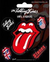 Les Rolling Stones Autocollants (color) Multi