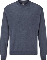 Fruit Of The Loom Heren Set-In Belcoro® garen Sweatshirt (Heather Marine)