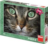 Kat met groene ogen - Legpuzzel van 300 stukjes