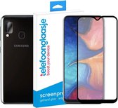 Samsung Galaxy A20e Screenprotector - Volledig Dekkend - Gehard Glas