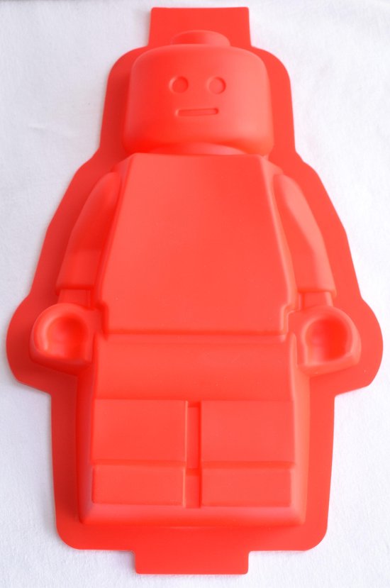Bij wet Zwitsers wervelkolom Bakvorm - Lego - 29 cm - Cakevorm - Siliconen - Taartvorm - Flexibel - Kind  - Feest -... | bol.com