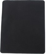 Muismat - Stof - Ultra dun - Non slip- 21.5 x 17.5 - Zwart