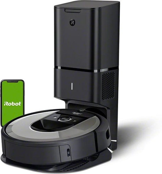 iRobot® Roomba® i7+ robotstofzuiger met slimme navigatie - automatische vuilafvoer - i7556