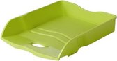 Corbeille à courrier HAN Re-LOOP A4 / C4 empilable et emboîtable, citron vert 100% matière recyclée HA-10298-950
