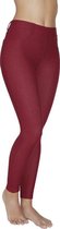 Legging Fantasie push up jeans | Rood | XXL
